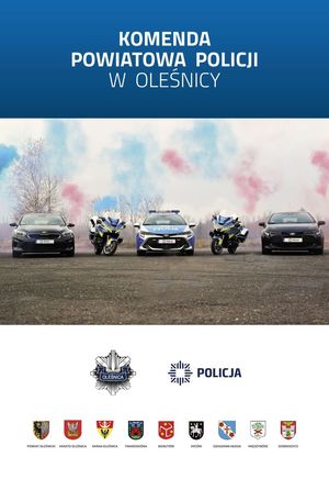 Kolejny kalendarz Komendy Powiatowej Policji w Oleśnicy