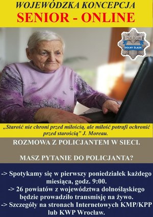 SPOTKANIE SENIOR ONLINE W  PONIEDZIAŁEK