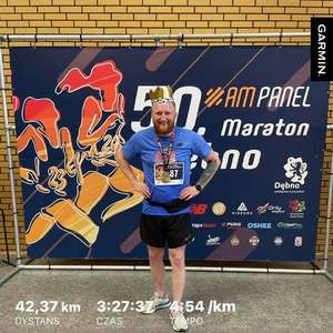 Połączył pasje ze służbą w policji i zdobył Koronę Maratonów Polskich