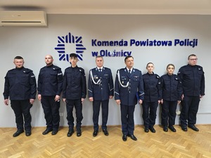 Nowi Funkcjonariusze w szeregach oleśnickiej policji