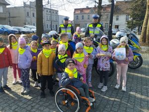 „Cytryna albo mandat”- przedszkolaki i oleśnicka policja w słodko-kwaśnej lekcji bezpieczeństw