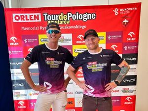 Pasja i mundur- policjanci z Oleśnicy w Tour de Pologne Amatorów