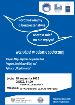 Debata społeczna w Twardogórze