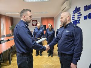 Zmiany kadrowe w Komendzie Powiatowej Policji w Oleśnicy