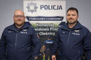 Patrol dzielnicowych podczas kontroli miejsc zagrożonych doprowadził do zatrzymania złodziei sklepowych