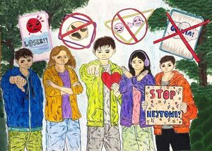 Ogłoszenie wyników konkursu plastycznego „Przyjazna przestrzeń. Tu każdy może być sobą”