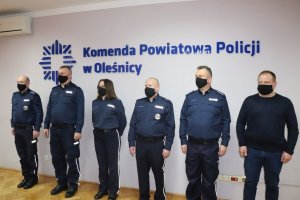 Powołania i mianowania w Komendzie Powiatowej Policji w Oleśnicy